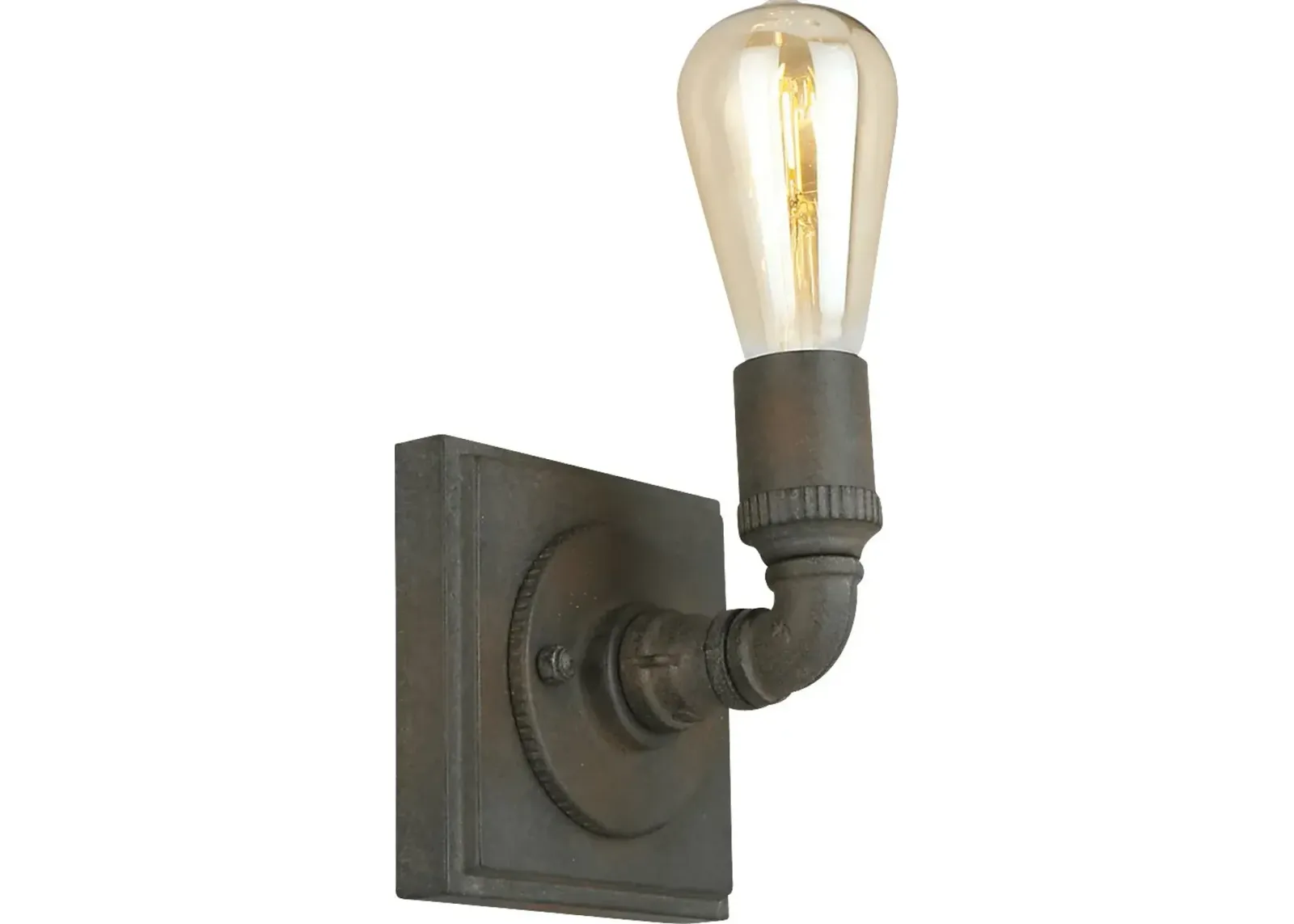 Audubon Post Small Bronze Sconce