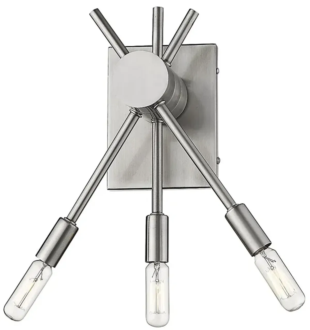 Vinesta Gate Small Silver Sconce