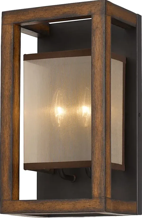 Bleker Brown Wall Sconce
