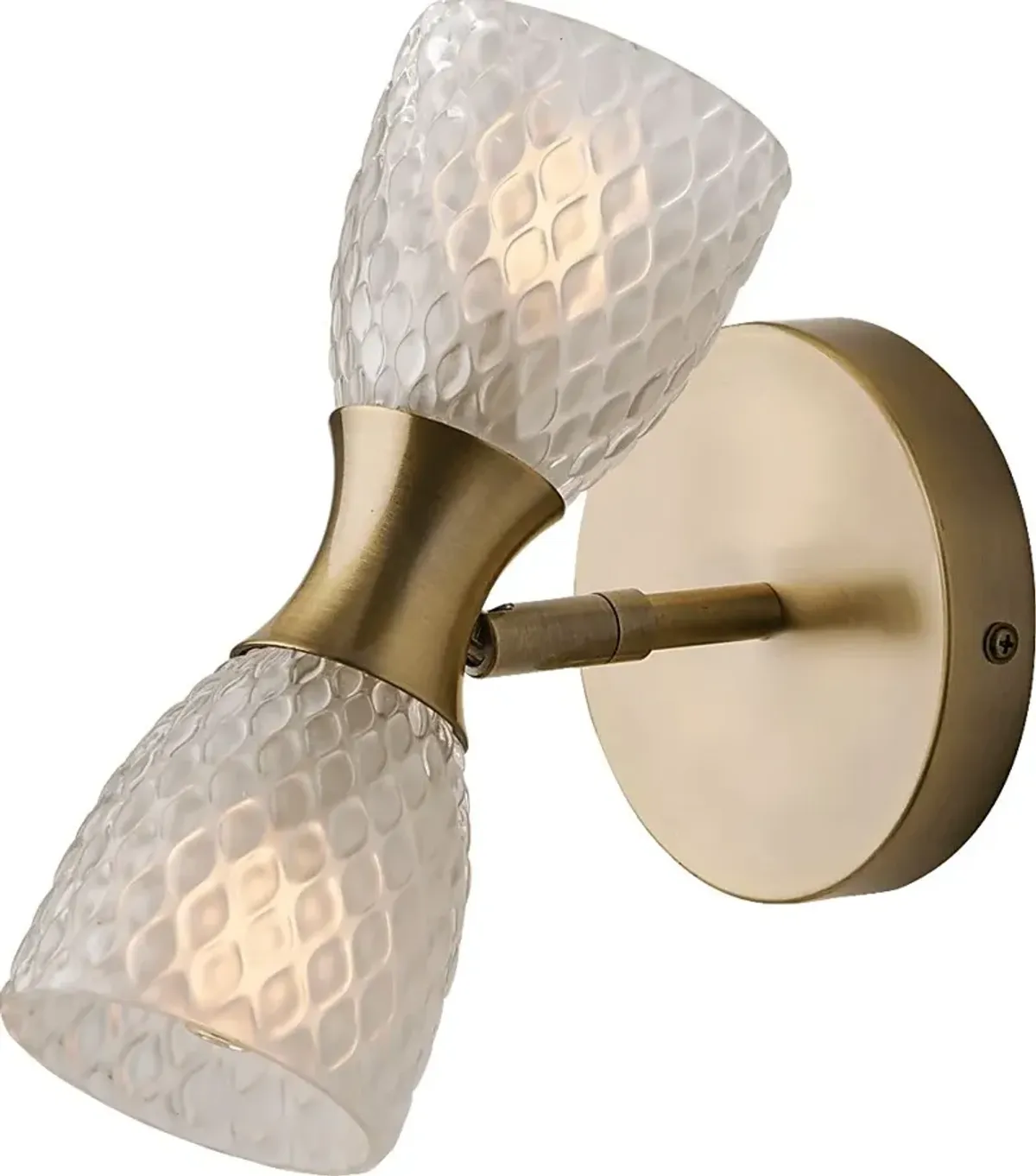 Lanai Oaks Brass Sconce