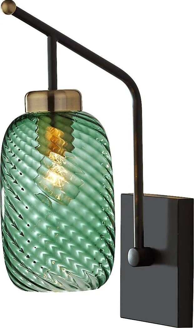 Marge Point Green Sconce