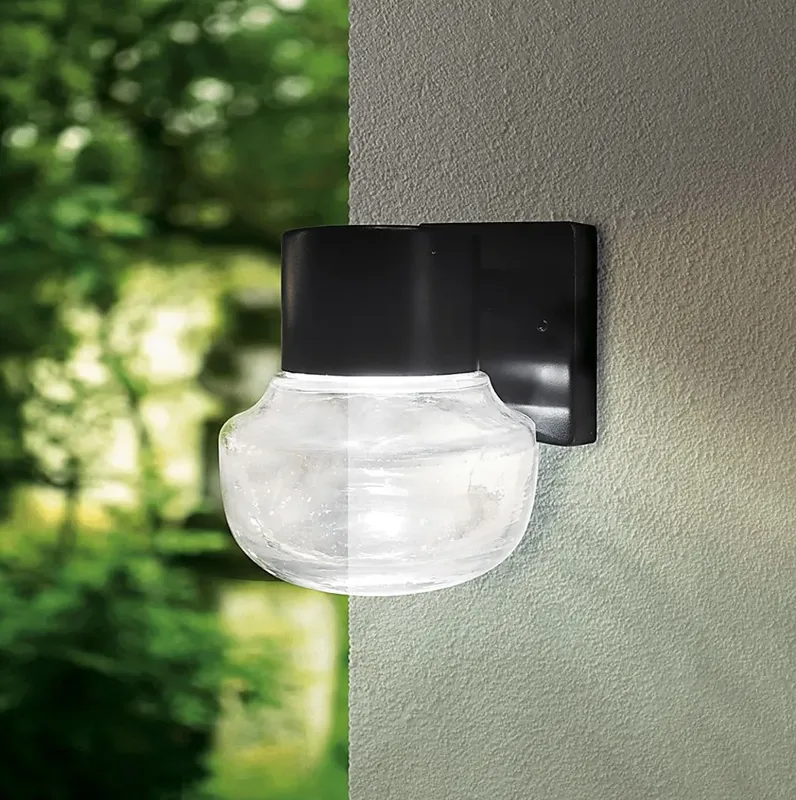 Fabian Club Small Black Sconce