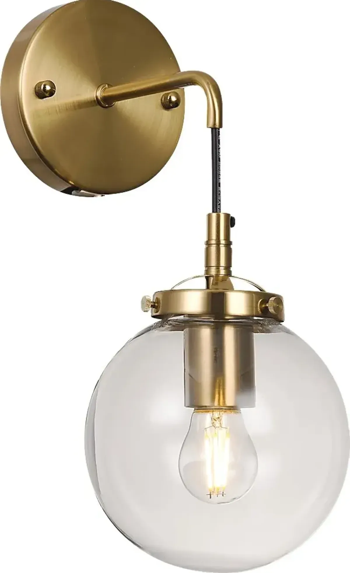 Aracadia Heights Brass Sconce