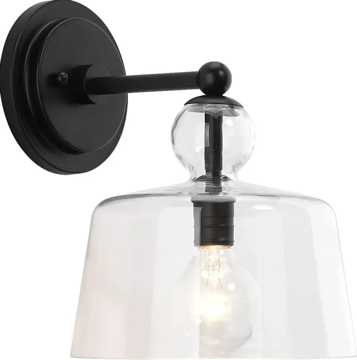 Edsel Grove Black Sconce