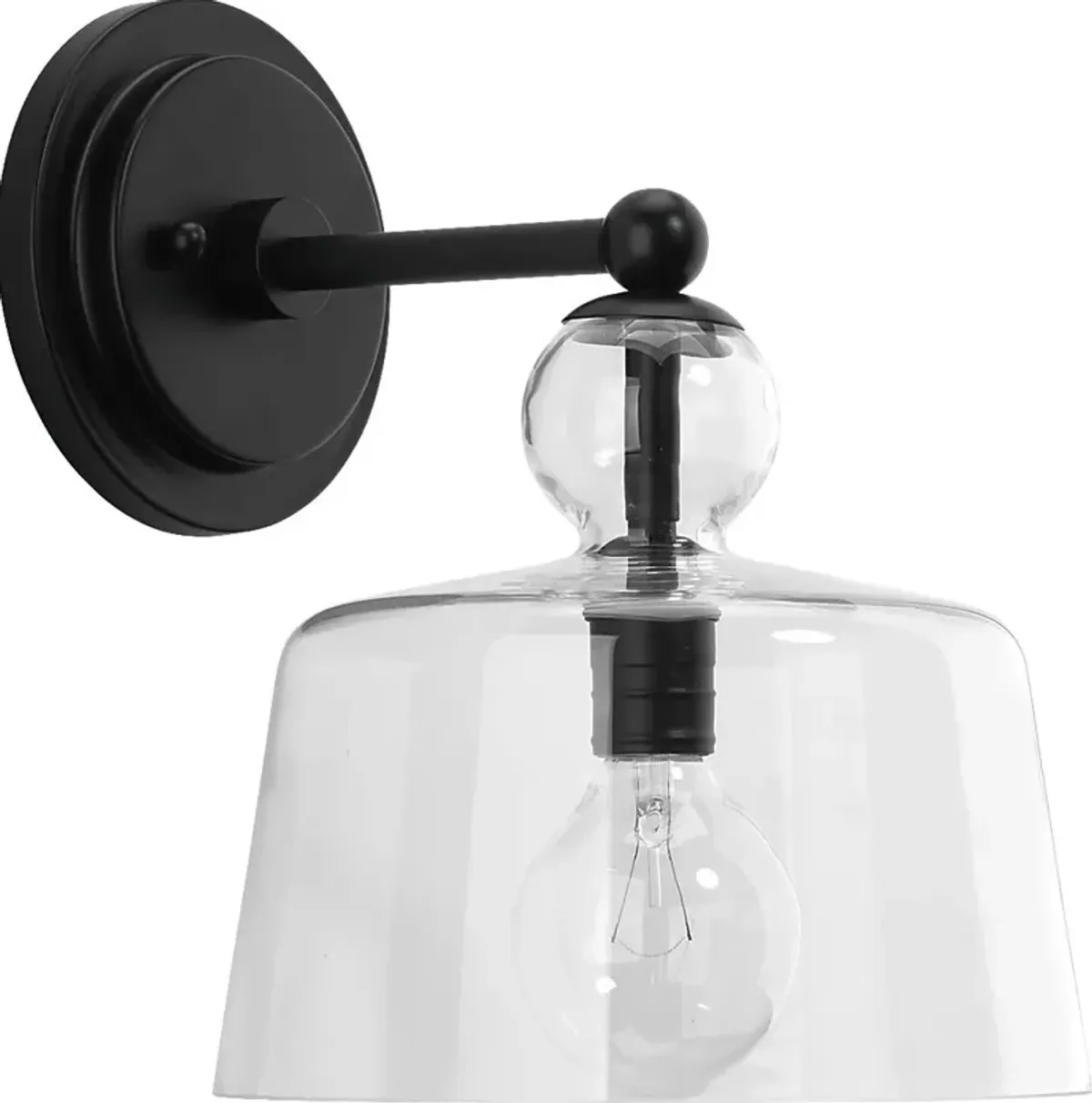 Edsel Grove Black Sconce