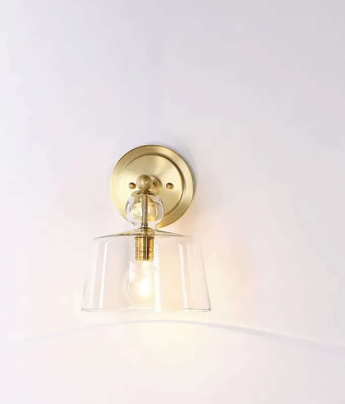 Edsel Grove Brass Sconce