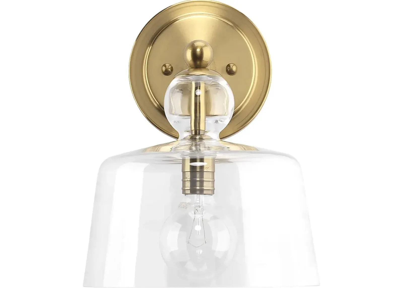 Edsel Grove Brass Sconce