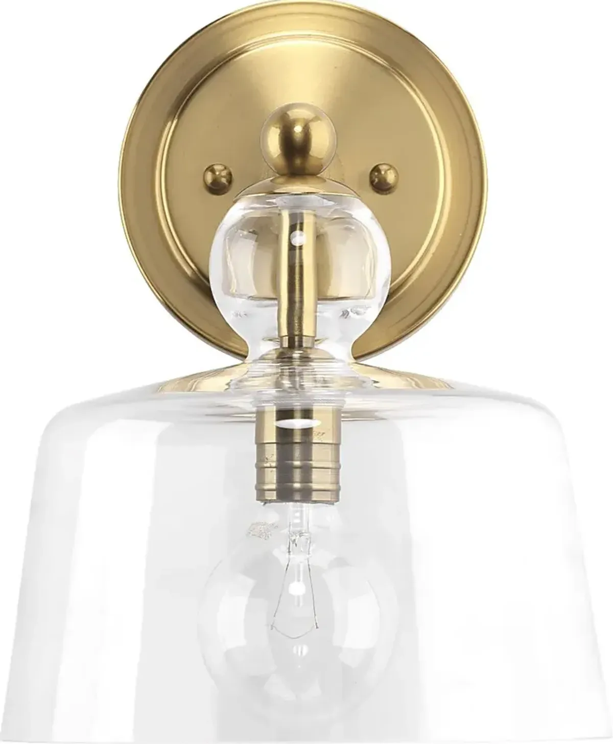 Edsel Grove Brass Sconce