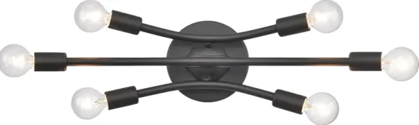 Tupelo Moor Black Sconce