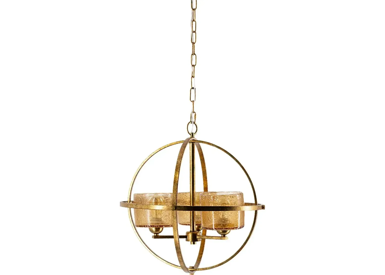 Monier Point Gold Chandelier