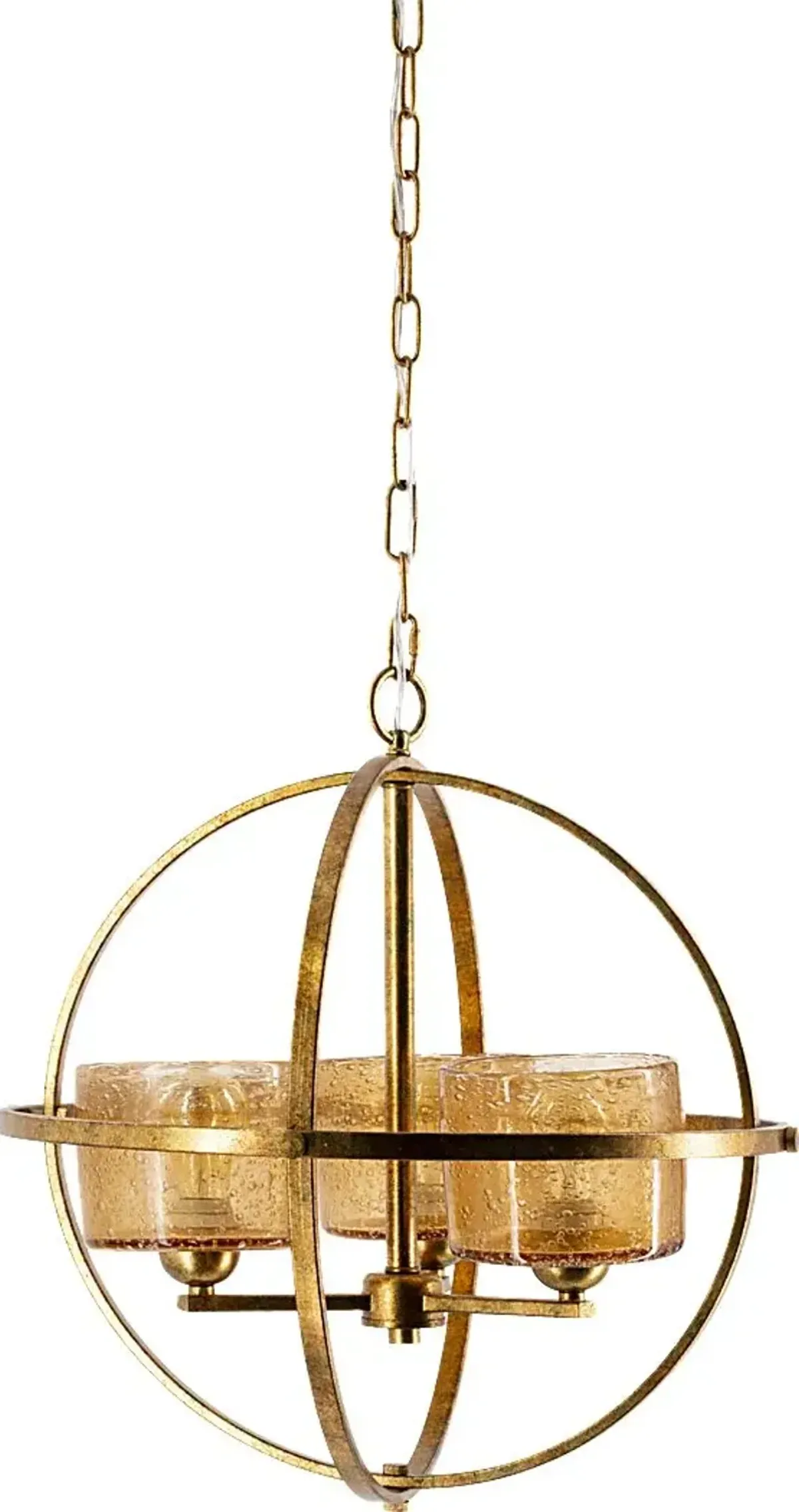 Monier Point Gold Chandelier