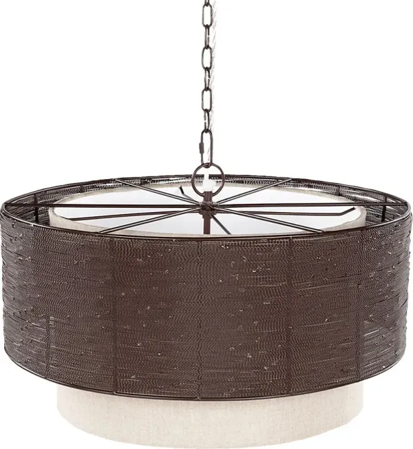 Hollwell Point Brown Chandelier