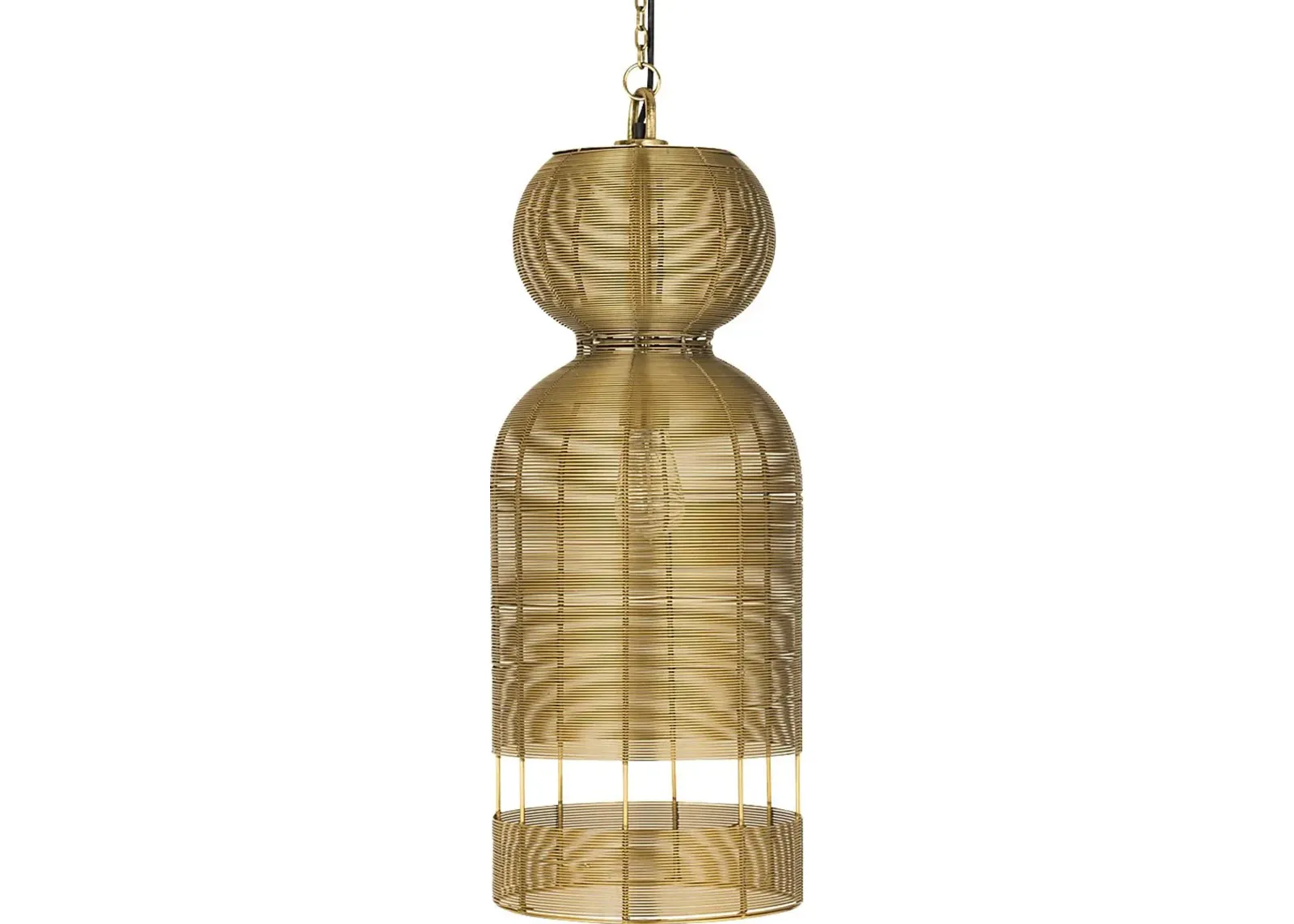 Vento Place Brass Pendant