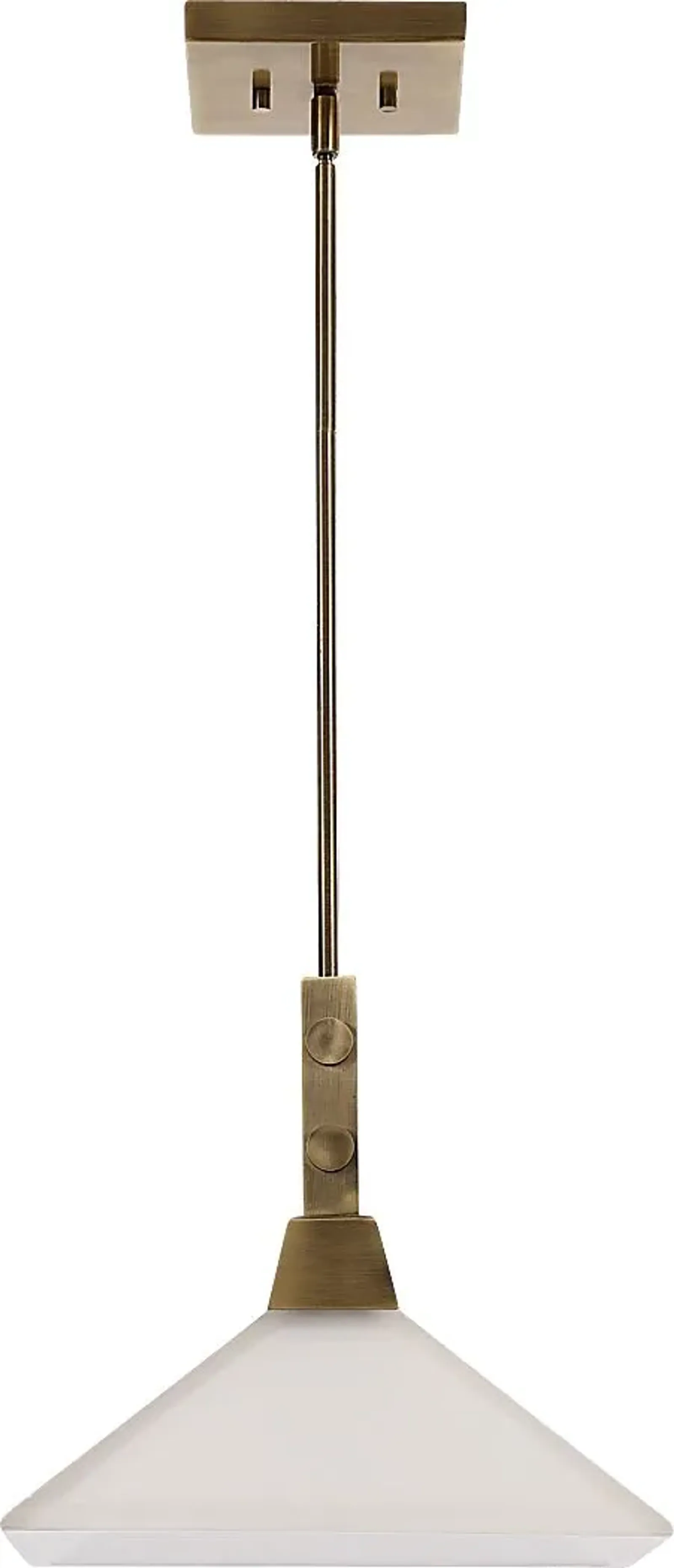 Caira Drive Brass Pendant