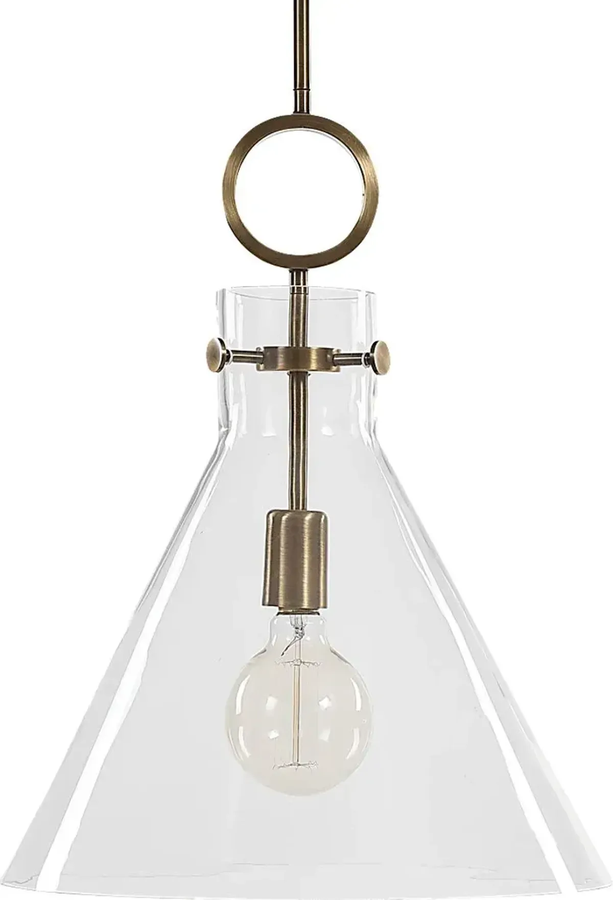 Stahl Street Brass Pendant