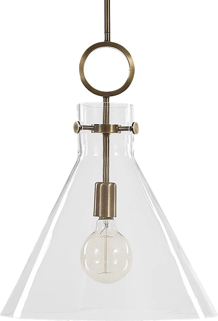 Stahl Street Brass Pendant