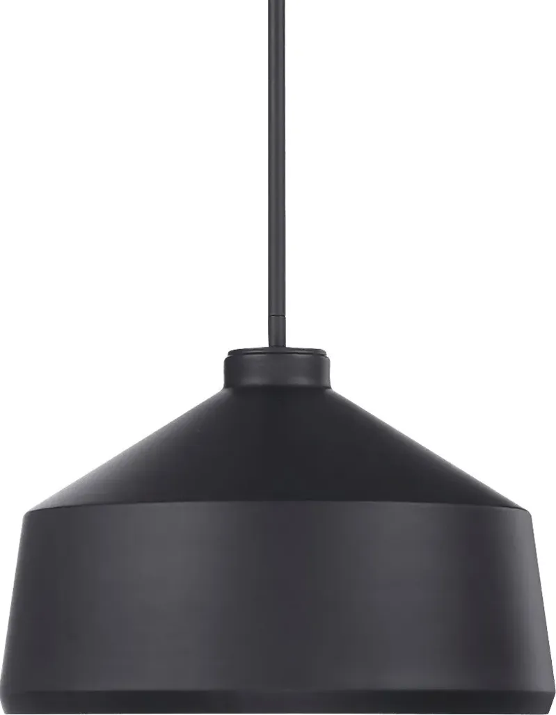 Davi Creek Black Pendant