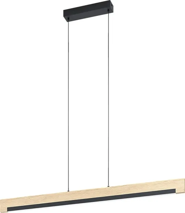 Brad View Black Pendant