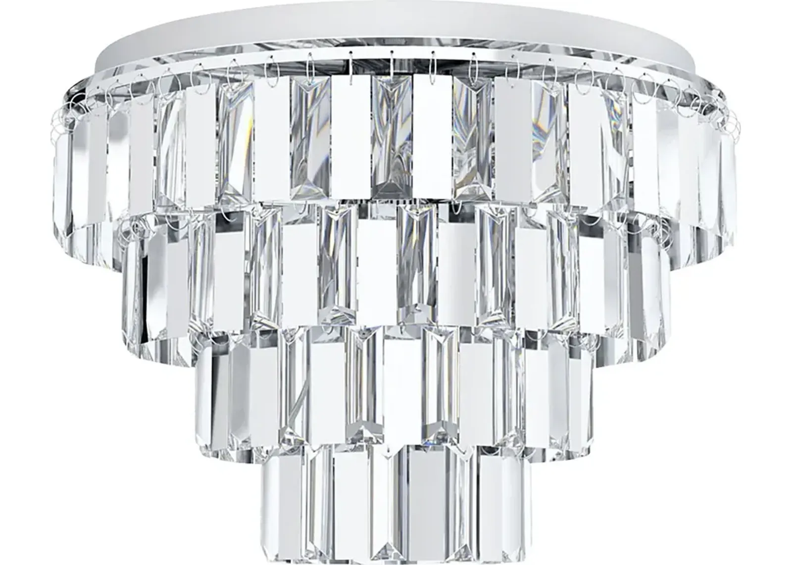 Cananea Grove Chrome  Chandelier