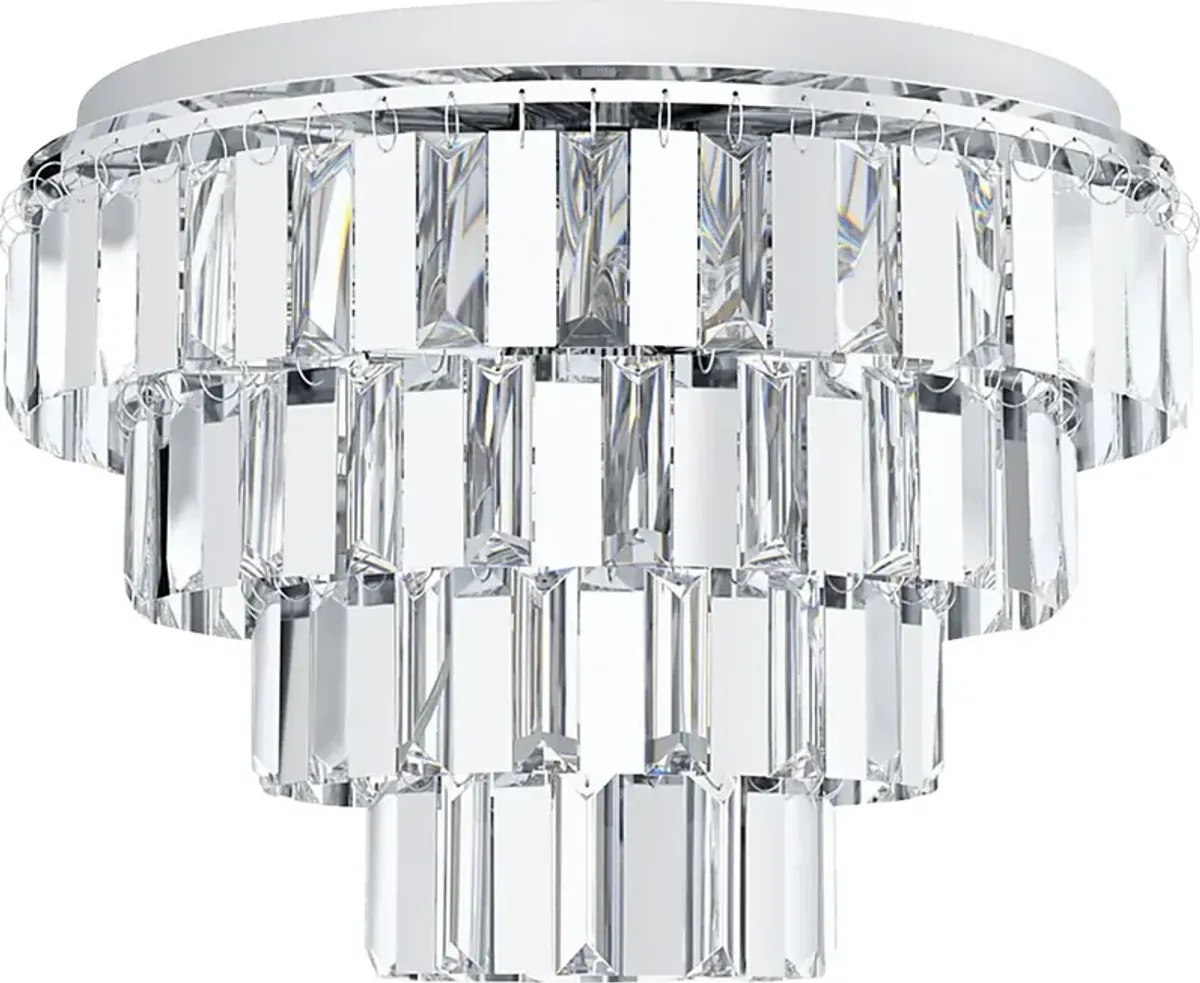 Cananea Grove Chrome Chandelier
