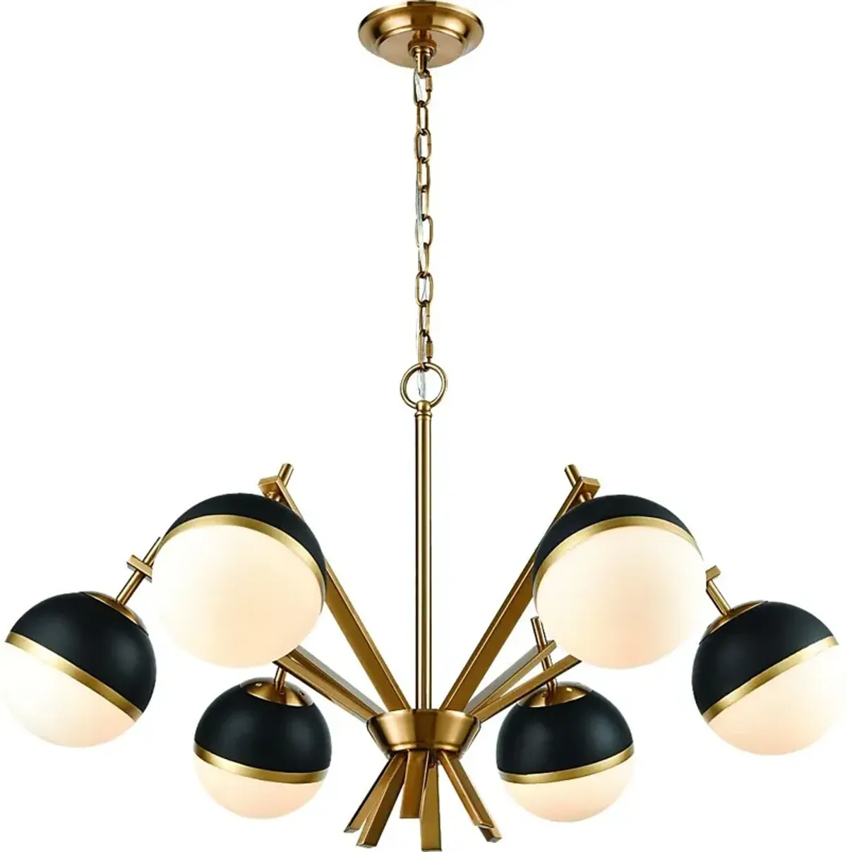 Josline Court Gold Chandelier