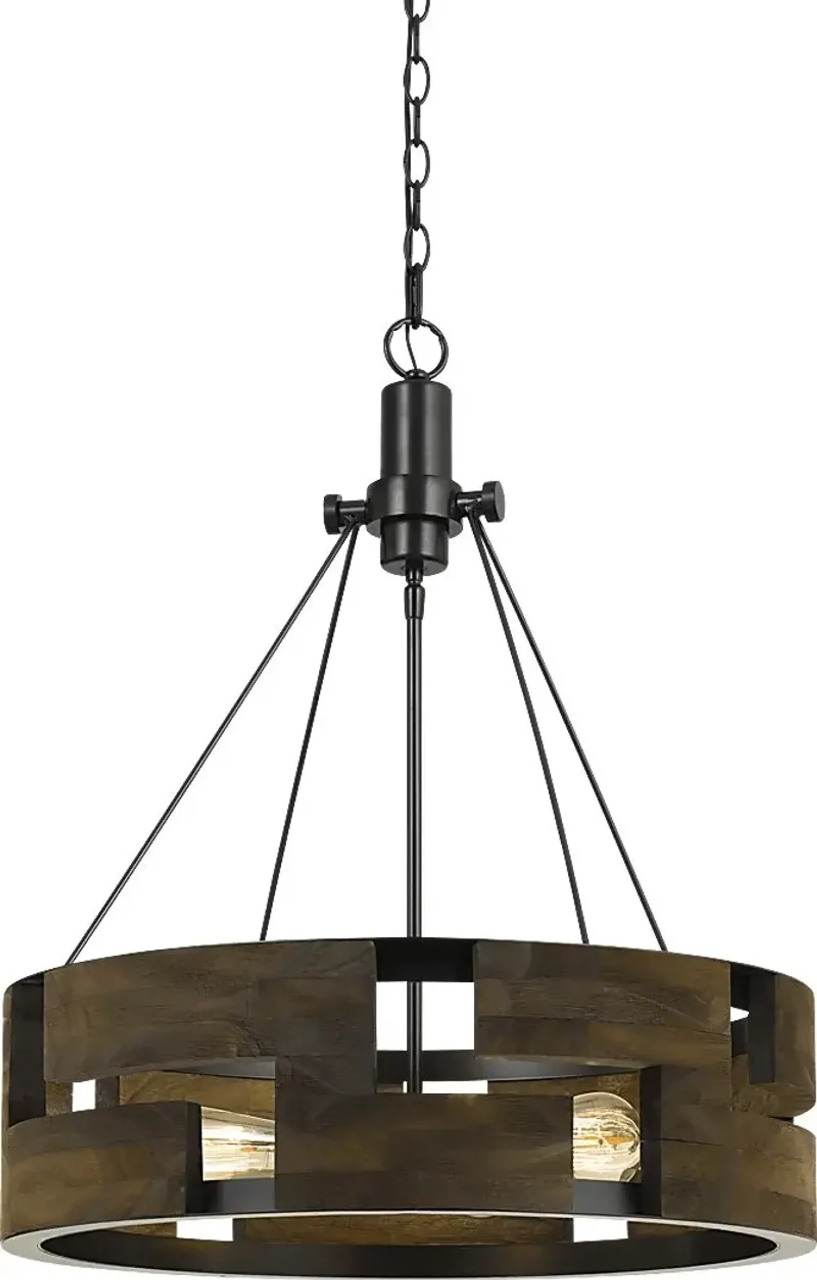 Byrum Wood Chandelier