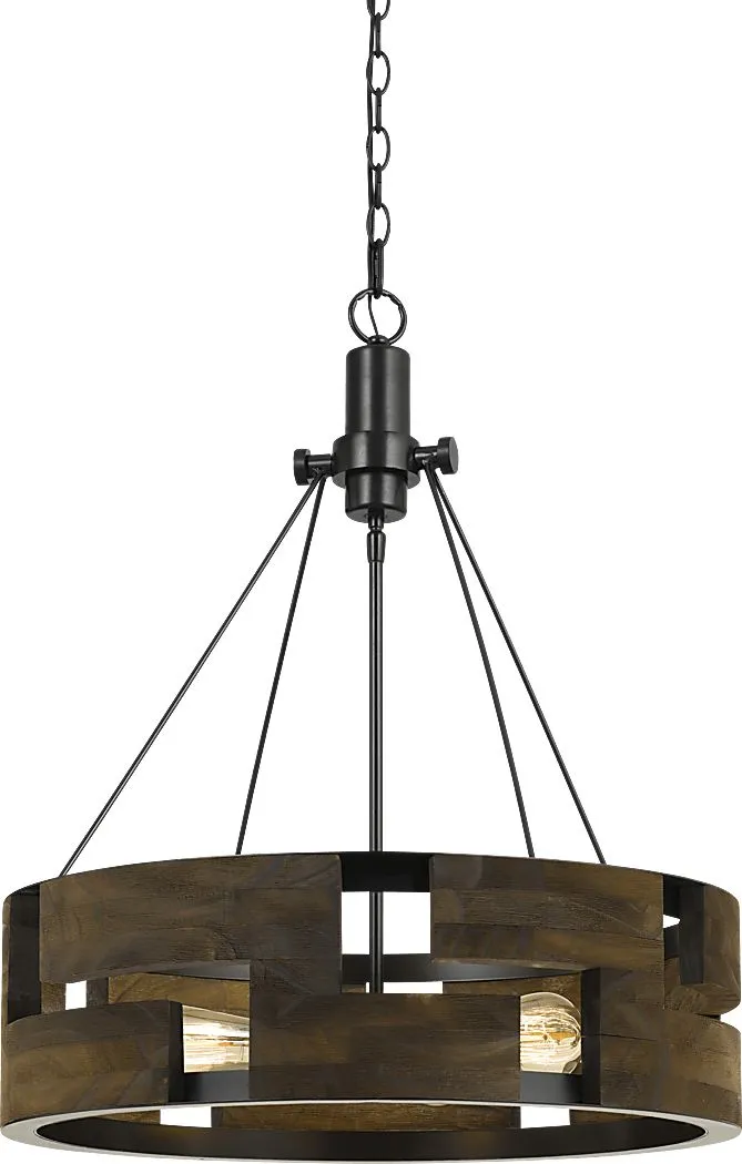 Byrum Wood Chandelier