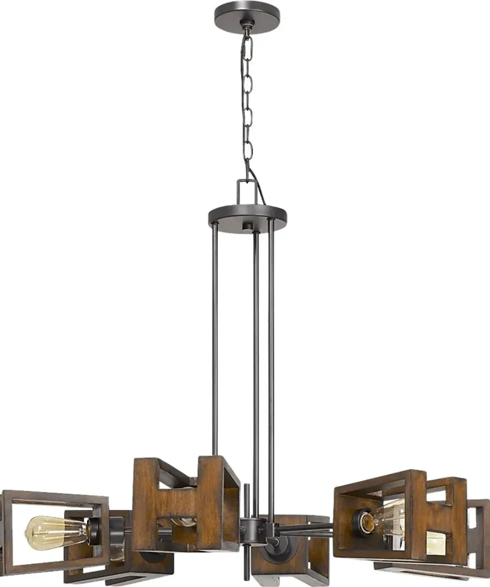 Saldano Reef Wood Chandelier