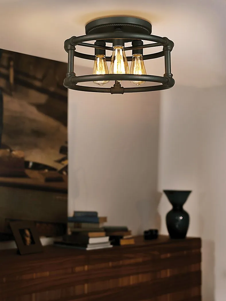 Roserve Drive Bronze Chandelier