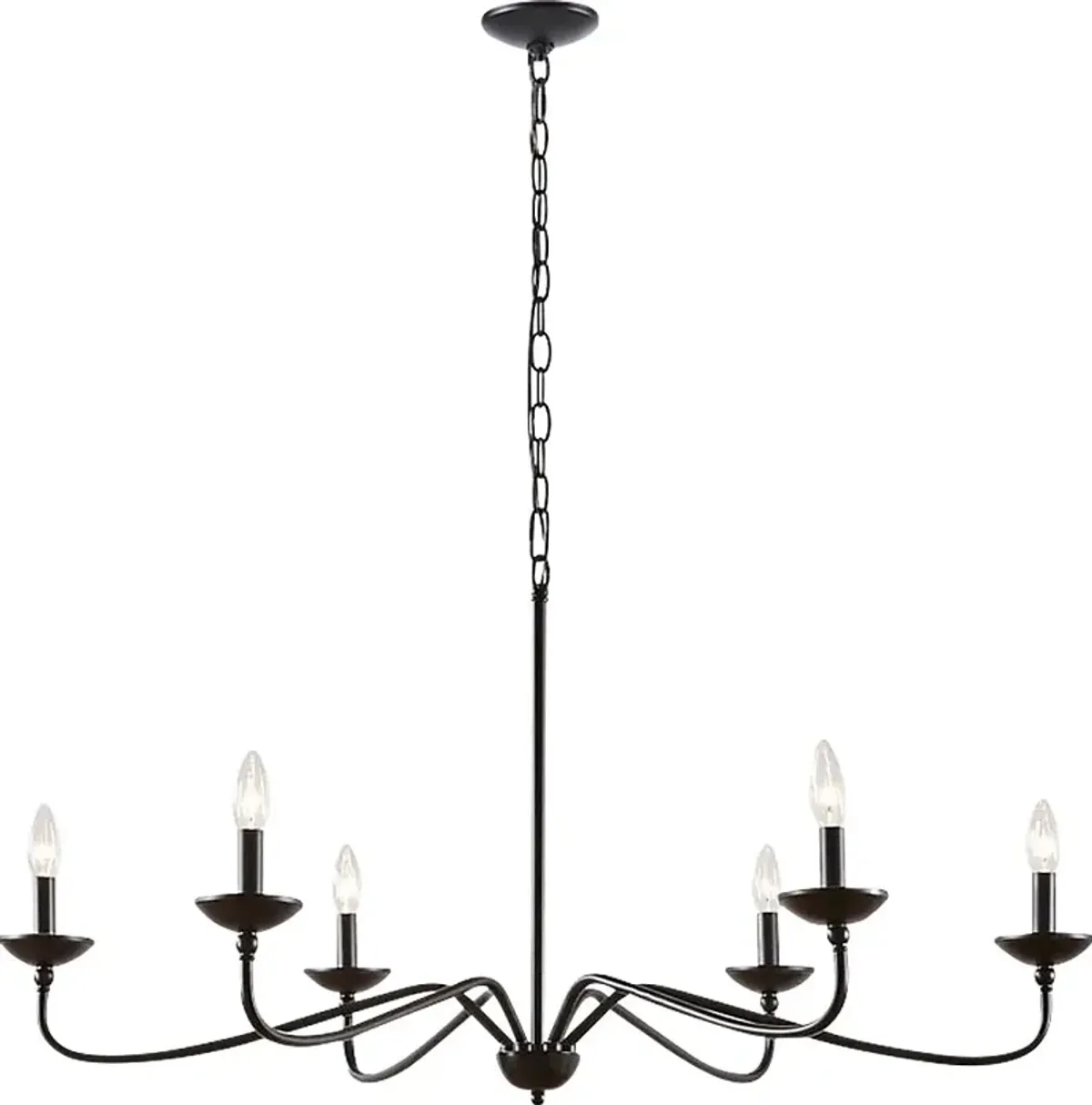 Albert Drive Black Chandelier