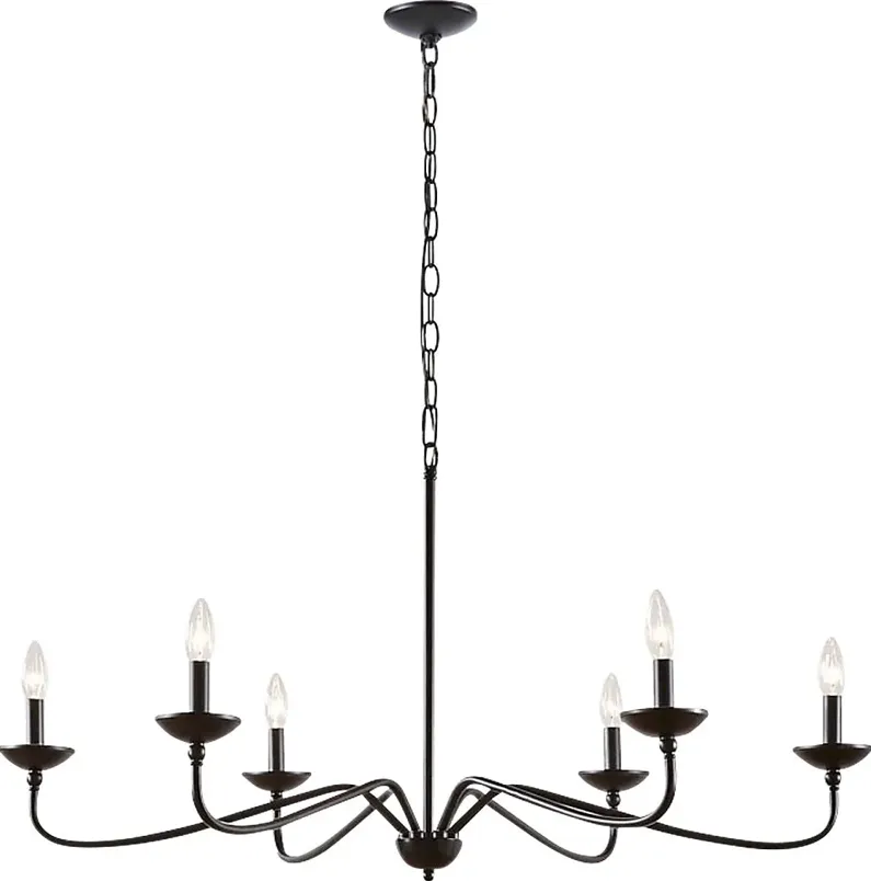 Albert Drive Black Chandelier