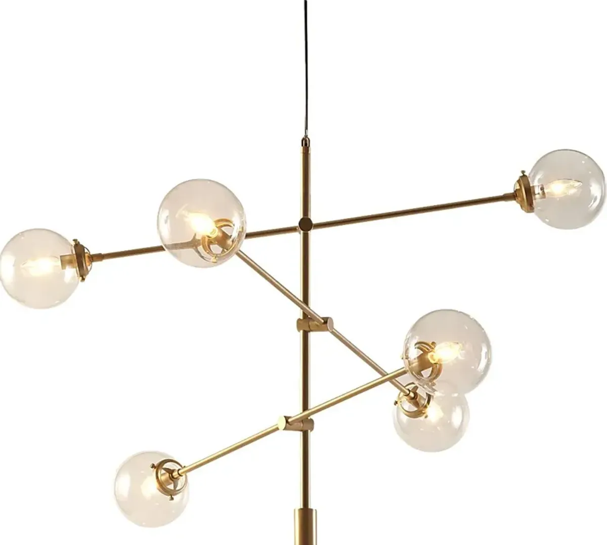 Sparks Nest Gold Chandelier