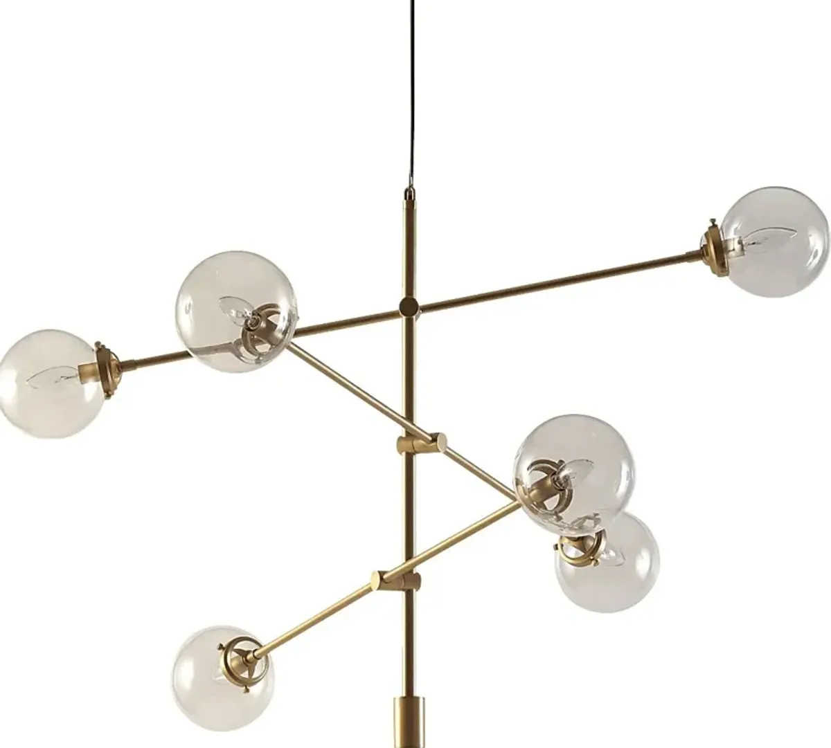 Sparks Nest Gold Chandelier