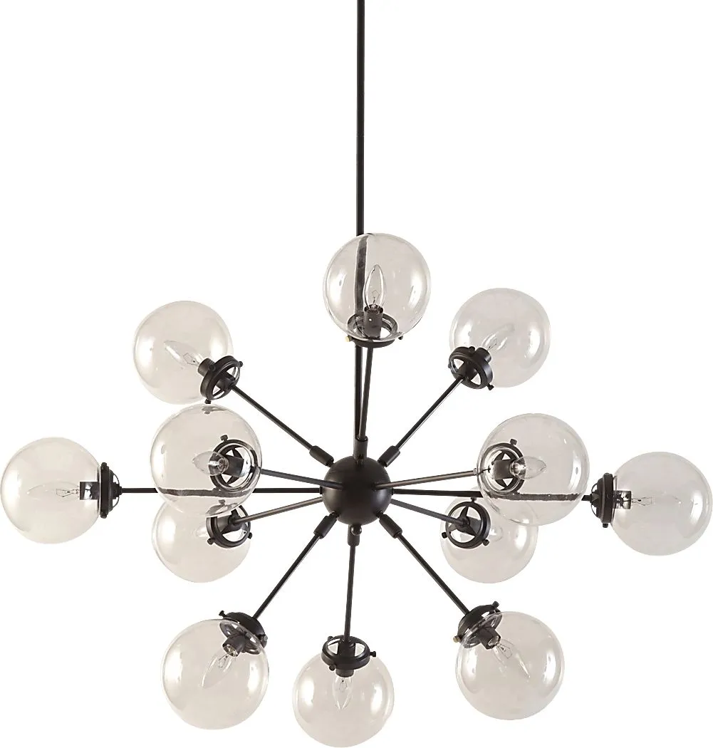 Roumfort Edge Bronze Chandelier