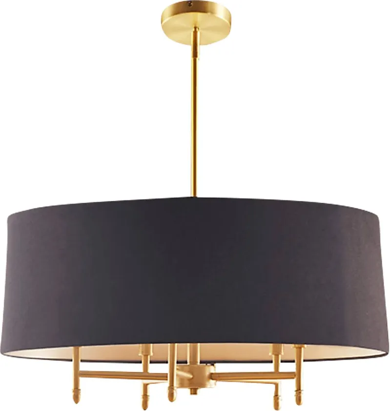 Upsal Estates Black Chandelier