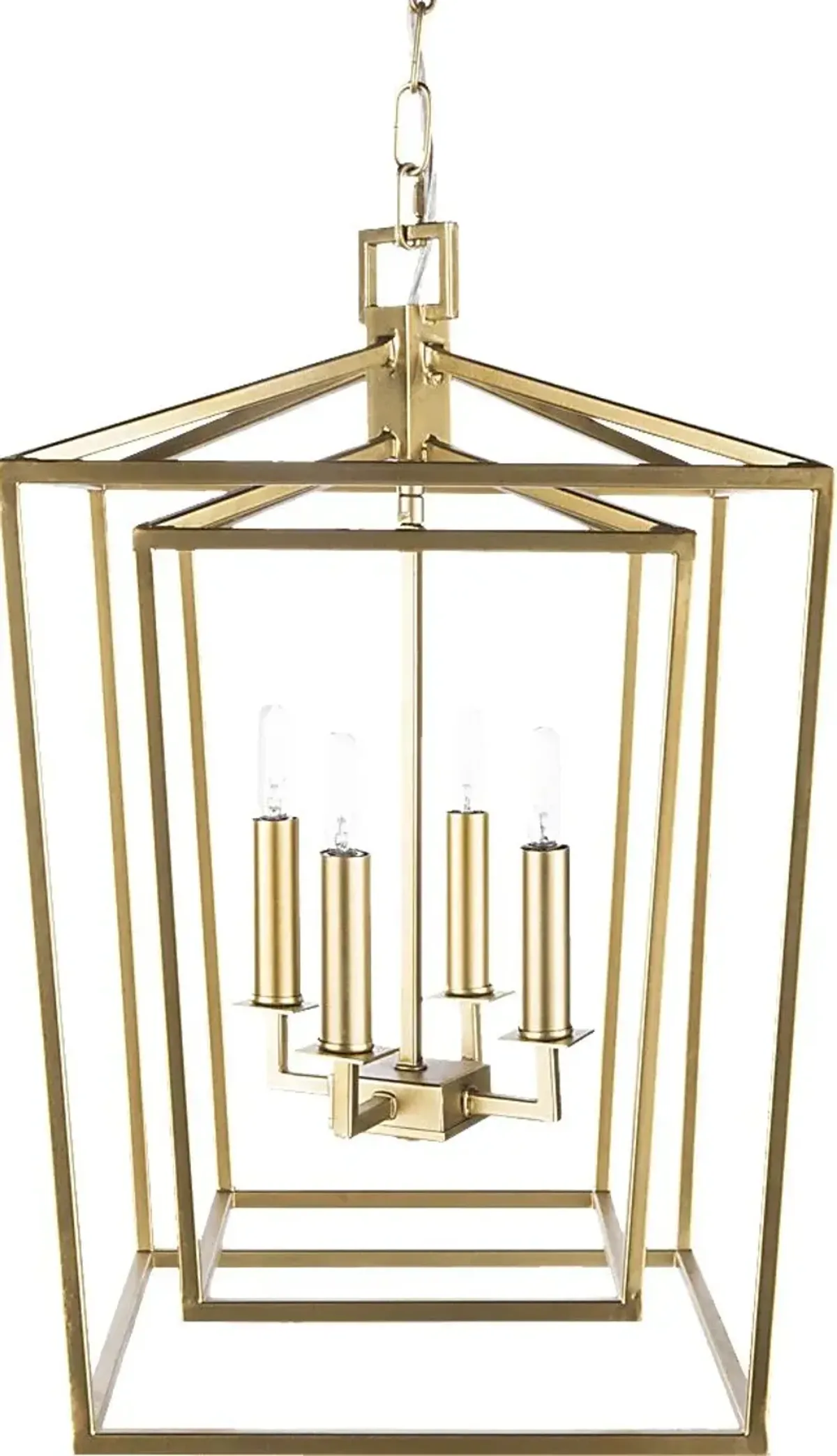 Fryman Point Gold Chandelier