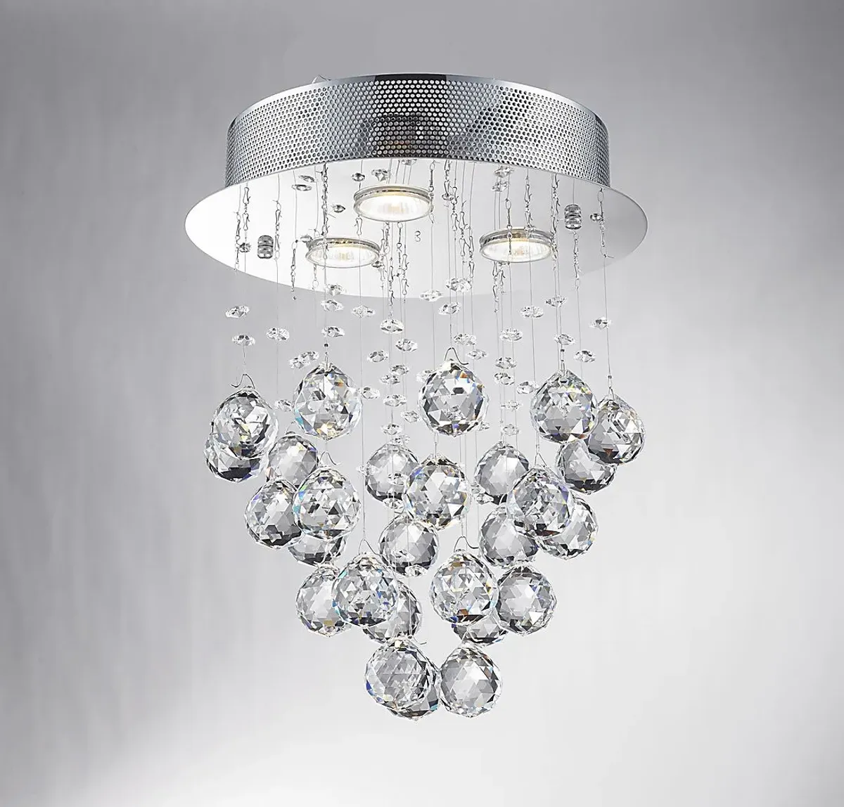 Arminta Bay Clear Chandelier