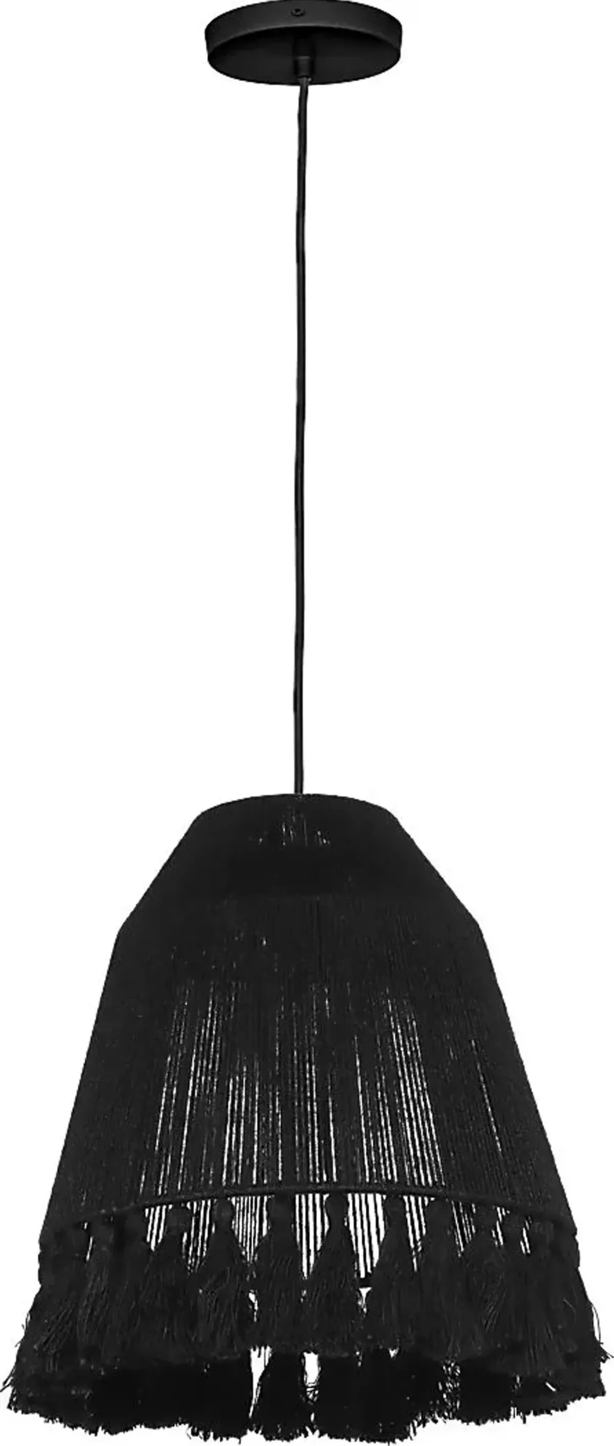 Bayou Sea Black Chandelier