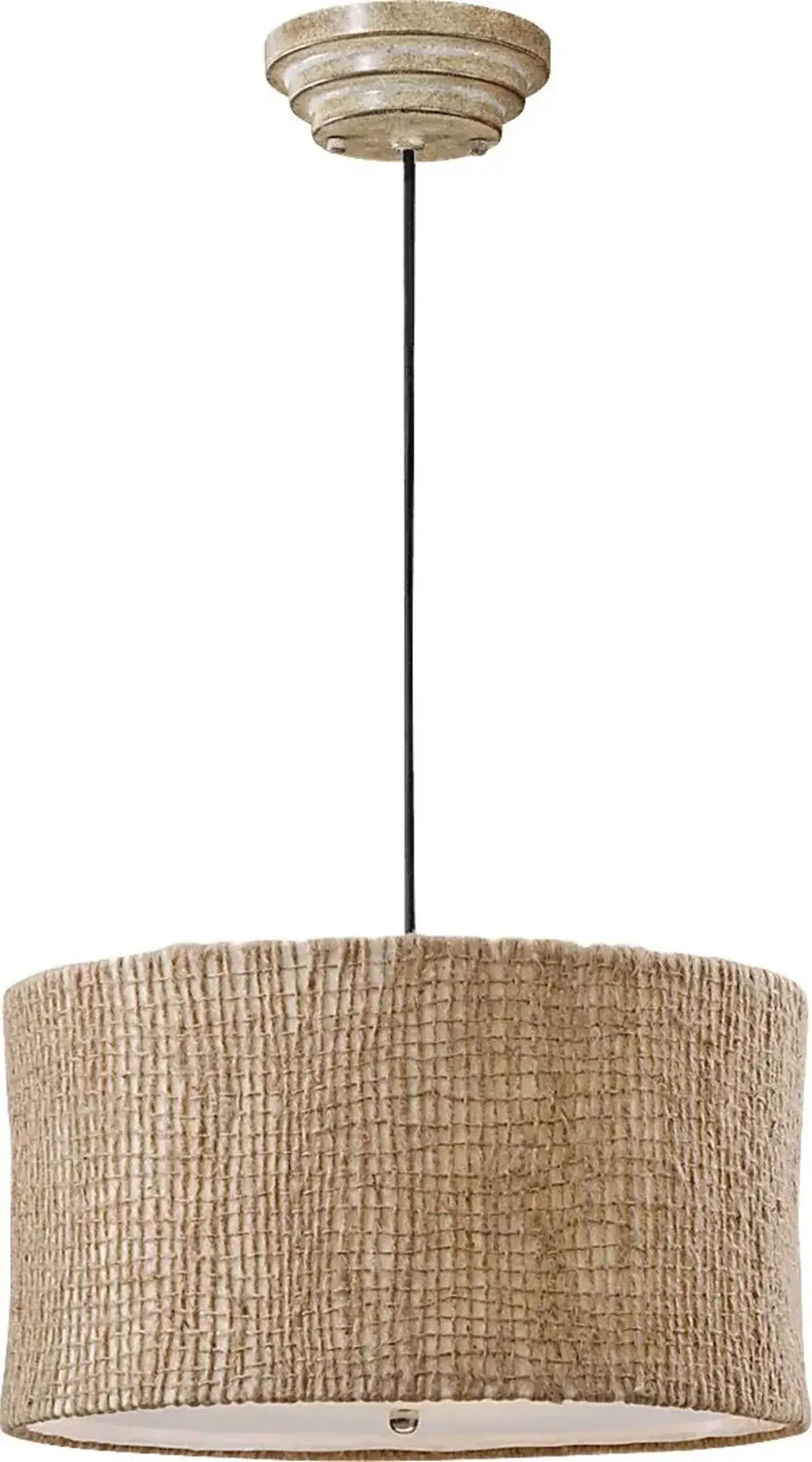 Gallivan Loop Beige Pendant