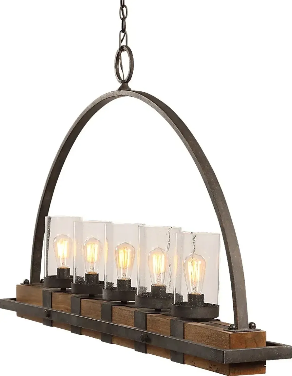 Piping Rock Bronze Chandelier