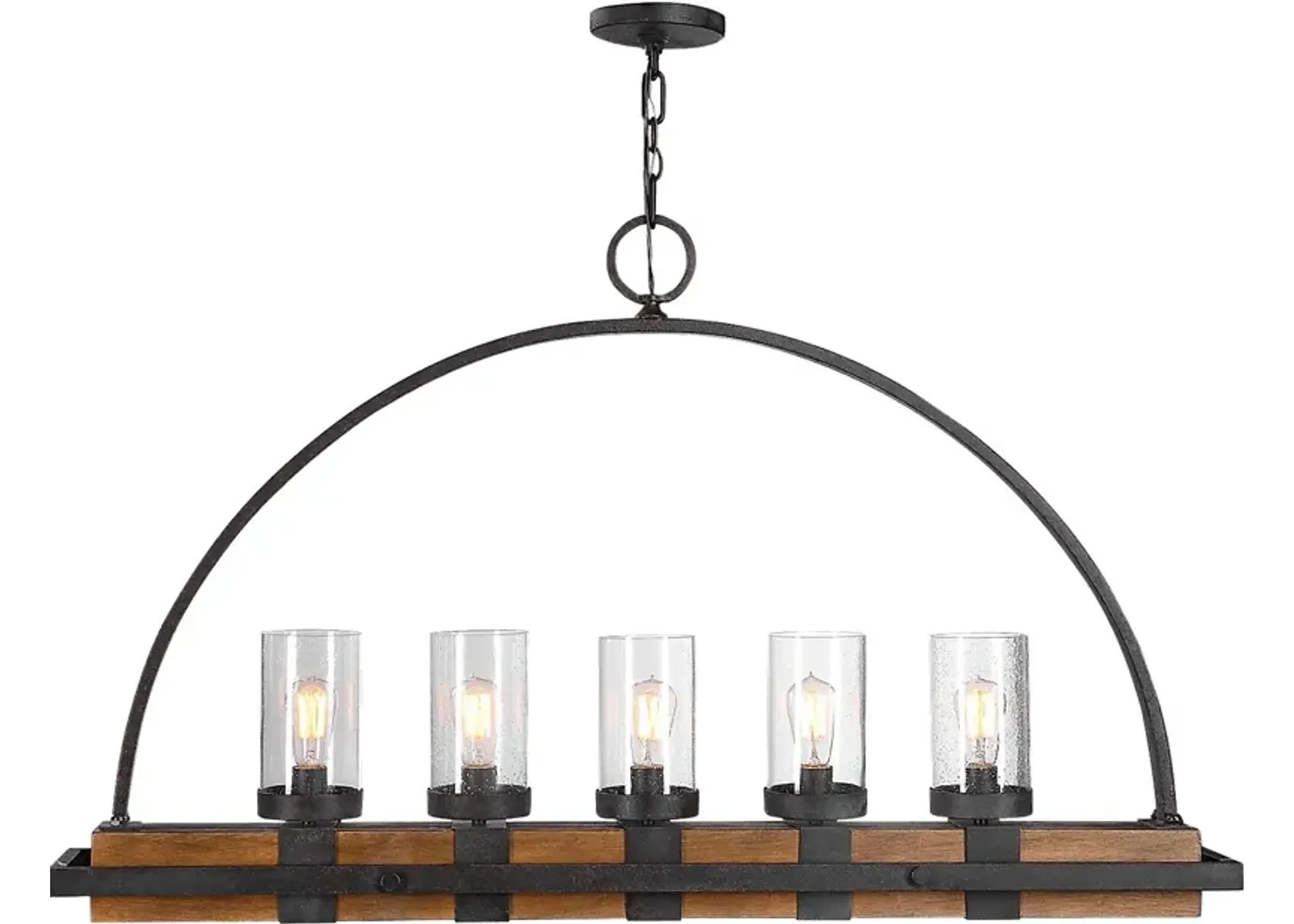 Piping Rock Bronze Chandelier