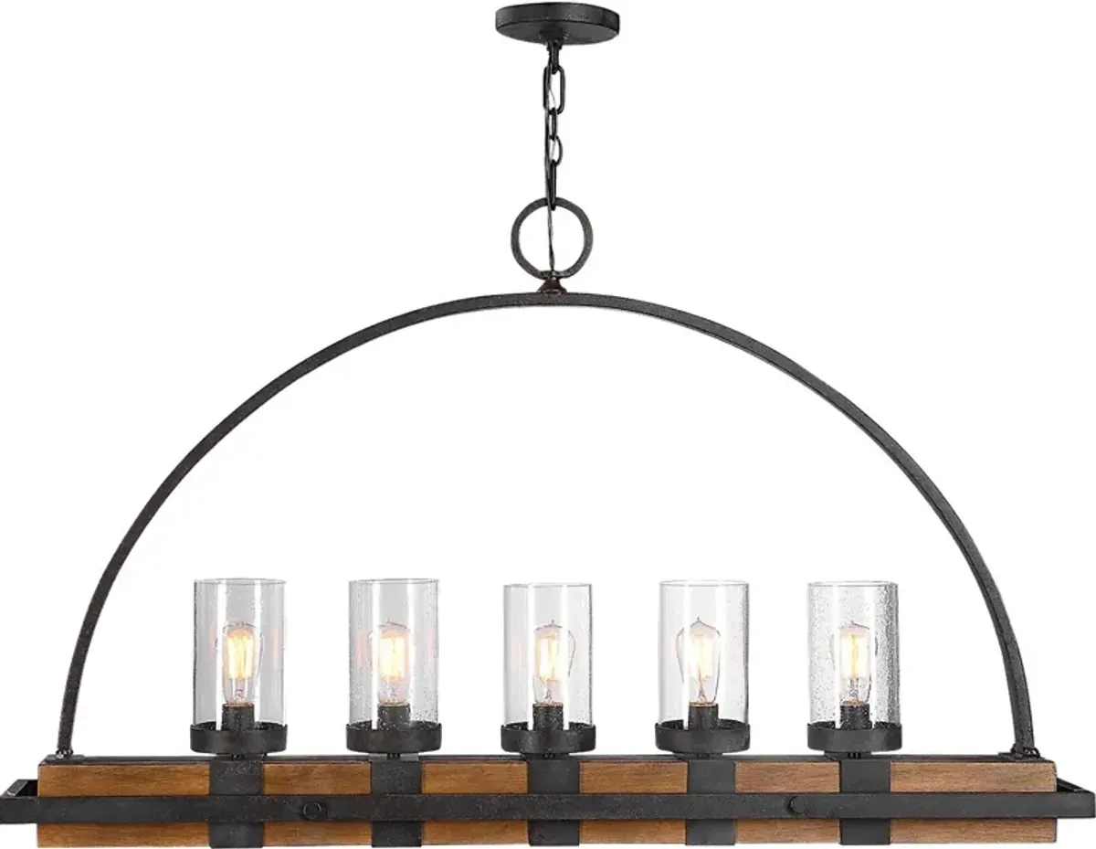 Piping Rock Bronze Chandelier