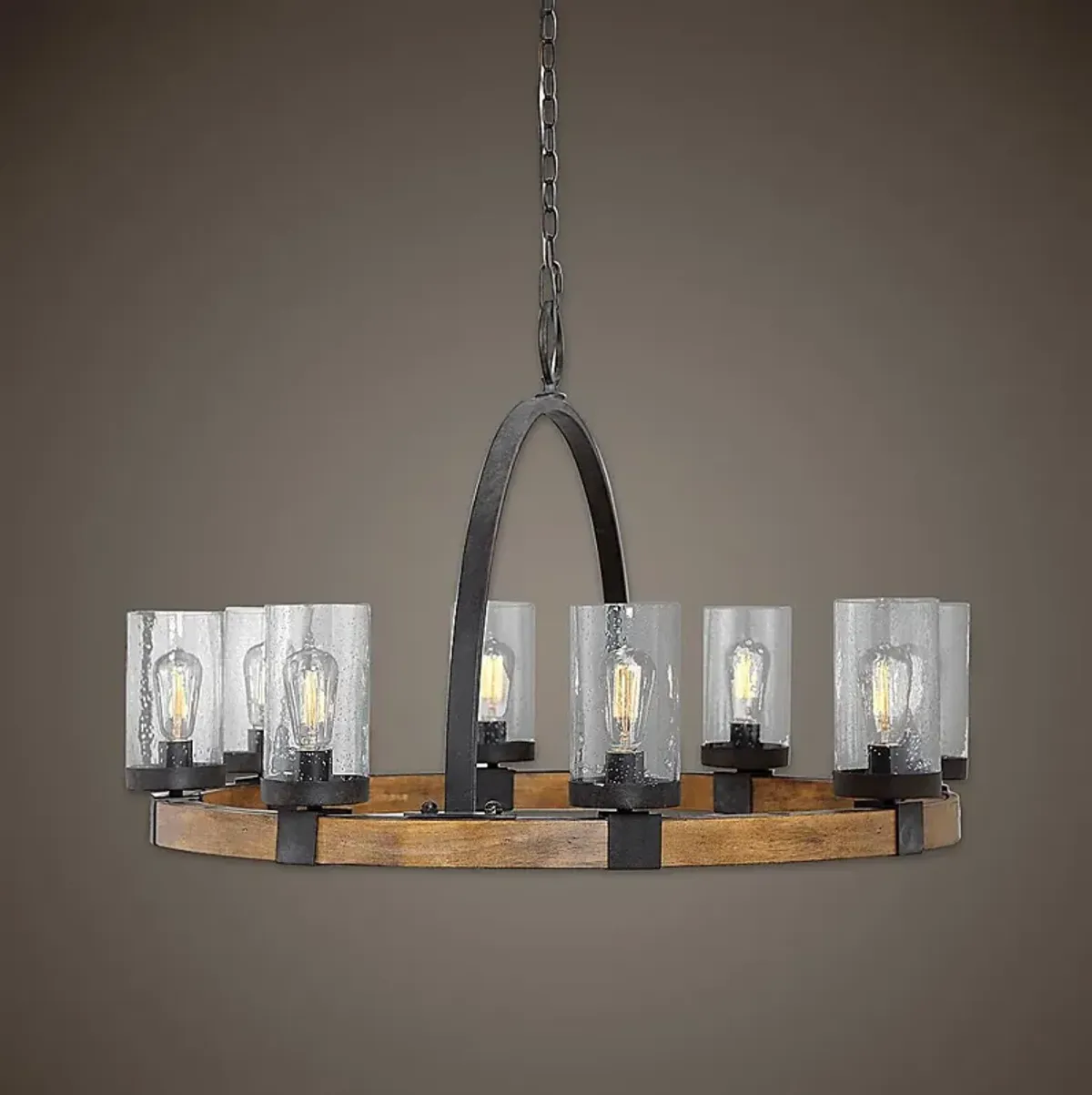 Skylar Grove Bronze Chandelier