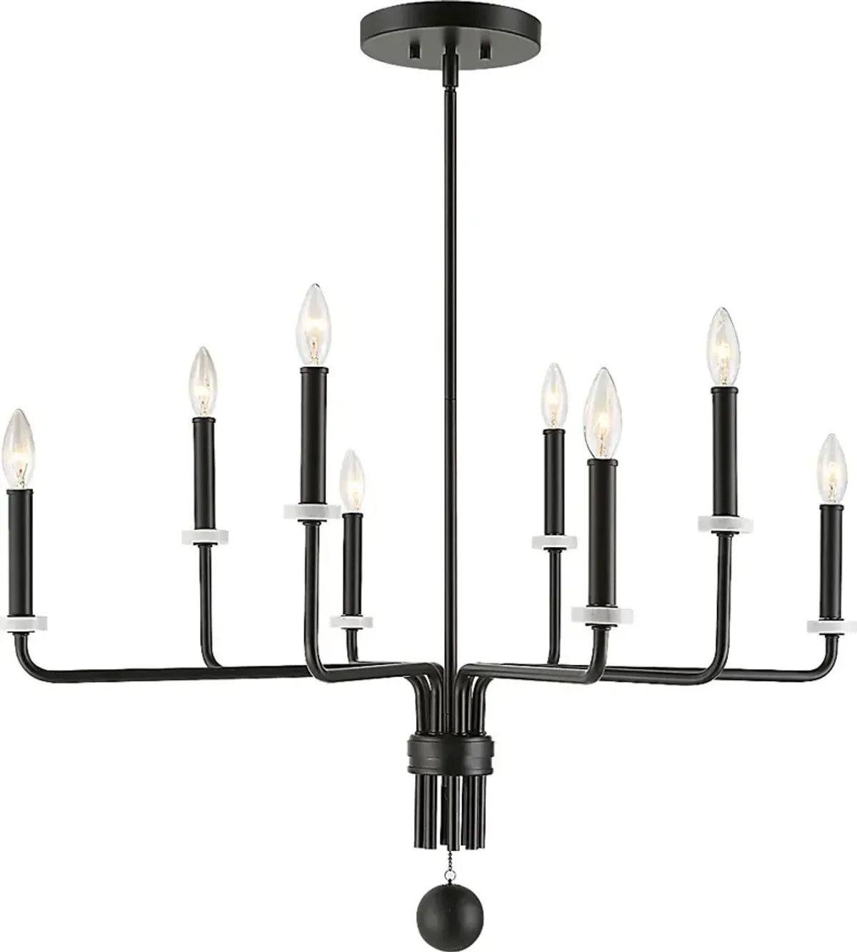 Eva Court Black Chandelier