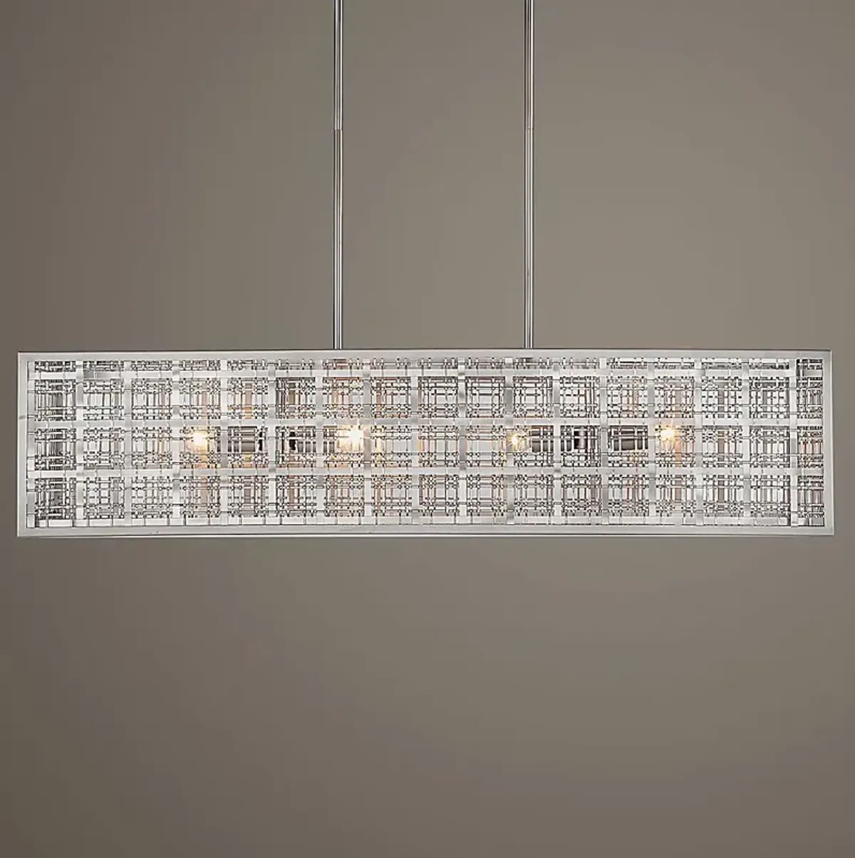 Aiden Grove Nickel Chandelier