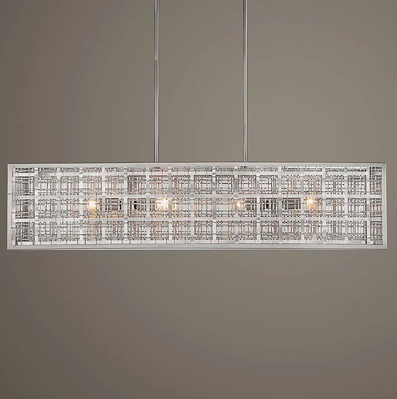 Aiden Grove Nickel Chandelier