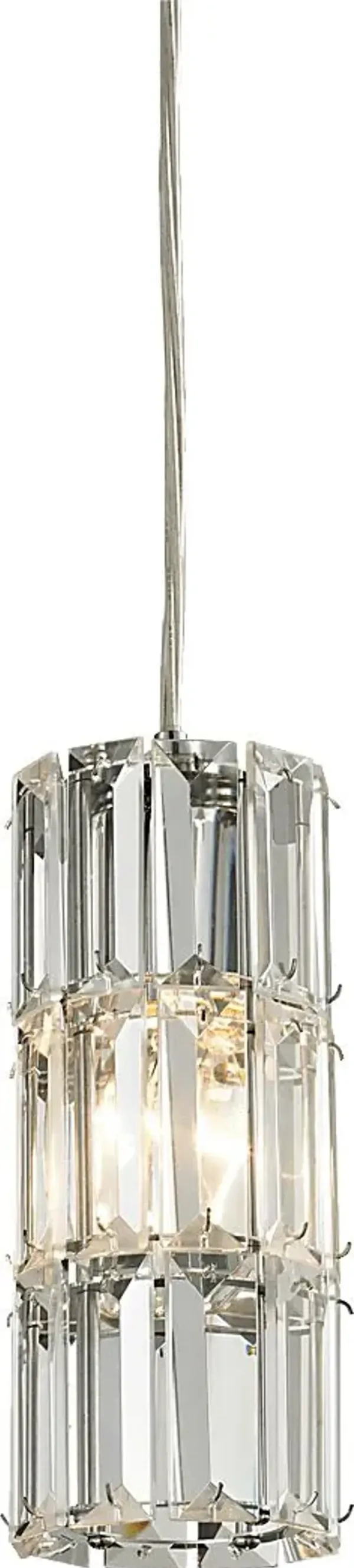 Ripple Island Clear Pendant