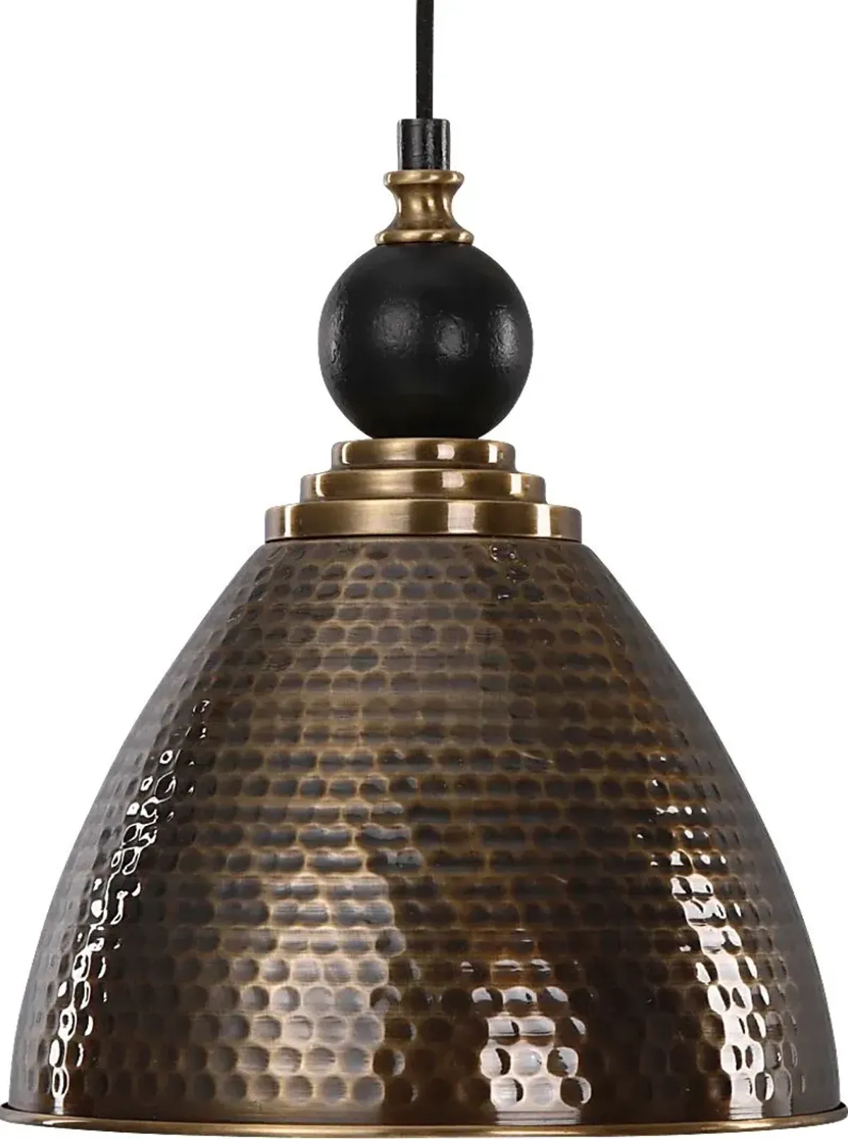 Rocky Slope Brass Chandelier