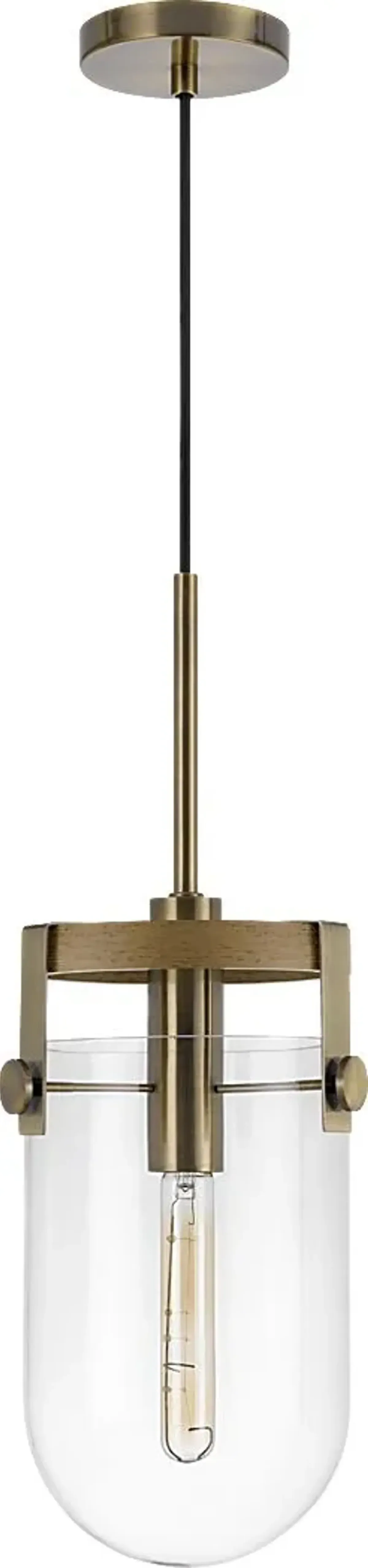 Bohicket Estates Brass Pendant