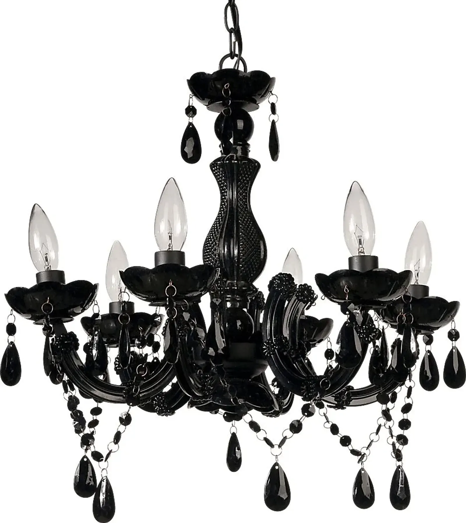 Larkspur Lane Black Chandelier